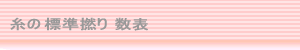 ���̕W���Q�萔�\