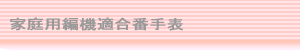 �ƒ�p�ҋ@�K���Ԏ�\